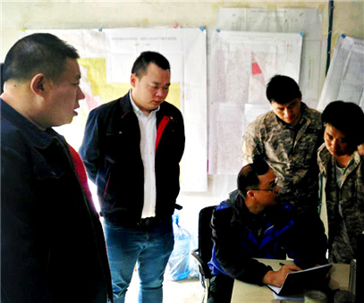 武警黄金地质研究所总工程师到贵州开元调研指导工作——集团董事长许明月赴贵州全程陪同