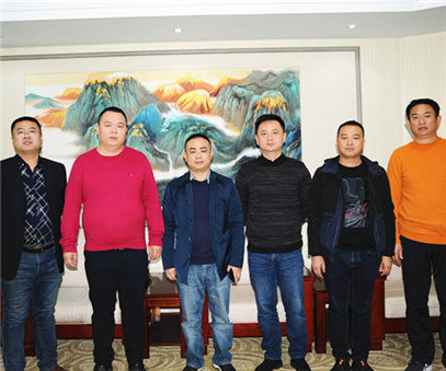 湖南太丰矿业集团副总刘著辉一行莅临开元集团访问交流